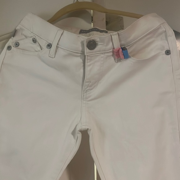 Rock & Republic Off White Skinny Jeans Size 2 - Picture 1 of 5